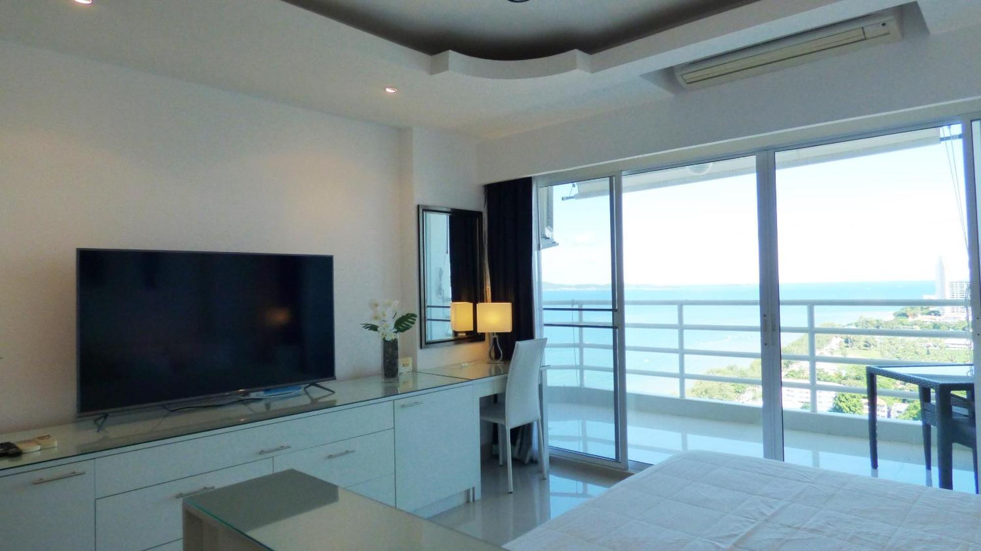 Beautiful Sea View Beach Front Condo باتايا المظهر الخارجي الصورة